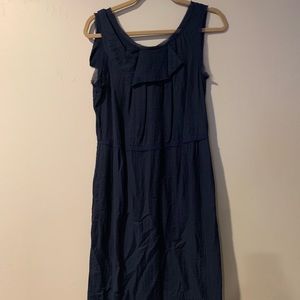 Vera Wang navy blue dress